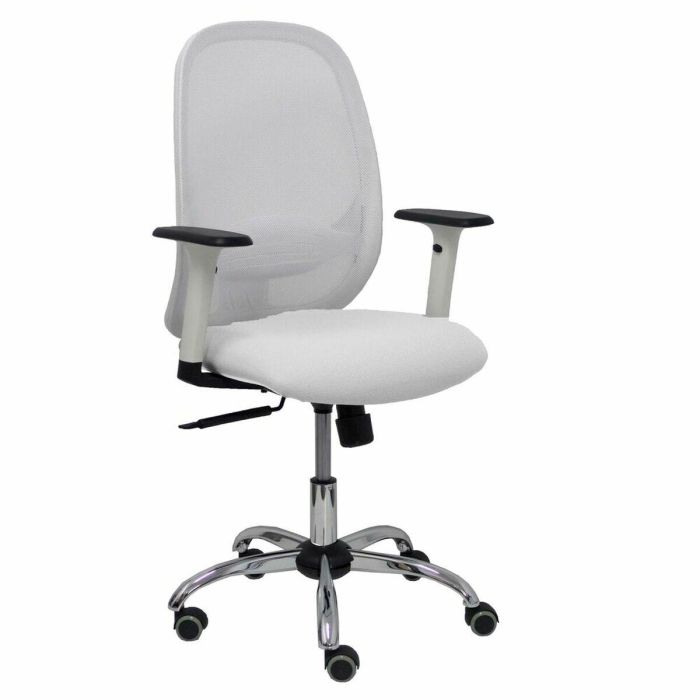 Silla de Oficina P&C 354CRRP Blanco Con reposabrazos