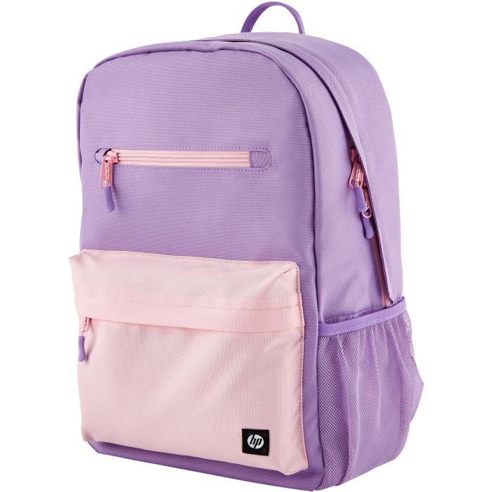 HP 7J597AA Mochila Campus 17L para Portátiles 15.6" con Bolsillo Acolchado Impermeable y Candado Rosa Lavanda 3 HP 7J597AA Mochila Campus 17L para Portátiles 15.6" con Bolsillo Acolchado Impermeable y Candado Rosa Lavanda 3