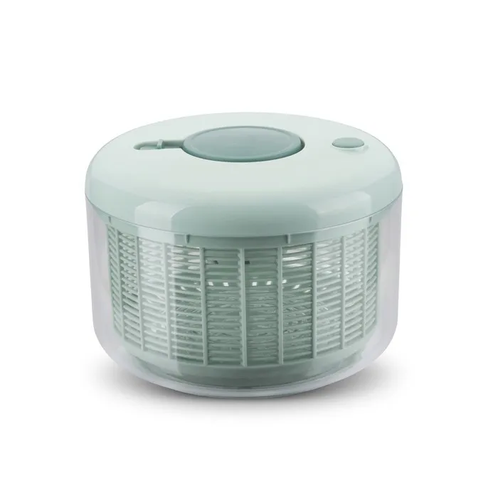 Livoo MEN434 Centrifugadora de Ensaladas con Empujador, 4.2 L, Centrifugado mediante Empujador, Cesta Escurridora, Apto para Lavavajillas 2