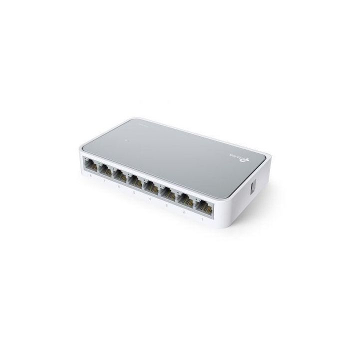 TP-Link TL-SF1008D Switch Ethernet Rápido de Escritorio 8 Puertos 10/100Mbps, Plug & Play, Ahorro Energía hasta 60% para SOHO 1 TP-Link TL-SF1008D Switch Ethernet Rápido de Escritorio 8 Puertos 10/100Mbps, Plug & Play, Ahorro Energía hasta 60% para SOHO 1