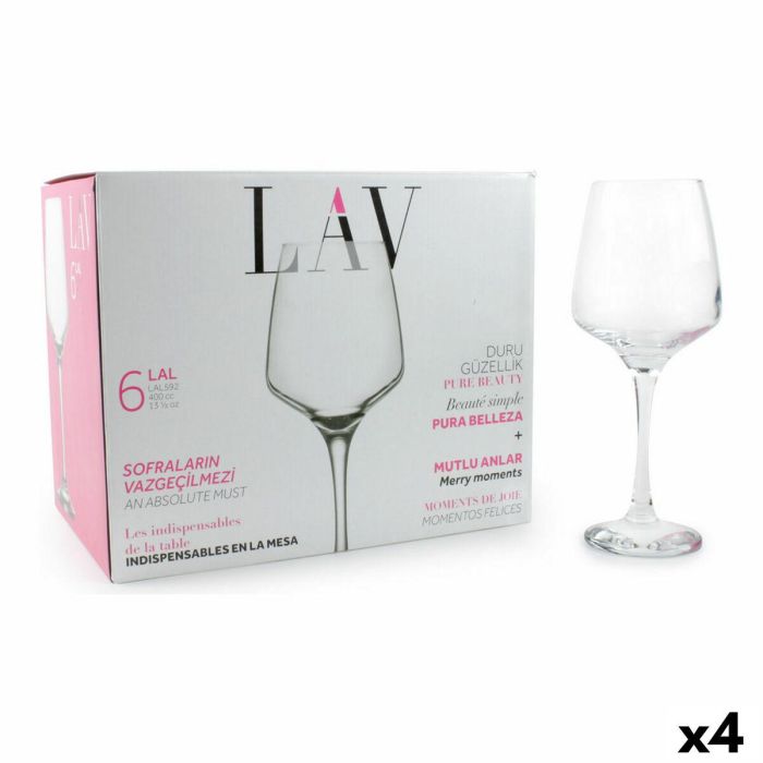 Set de Copas LAV Lal (4 Unidades) (6 pcs)