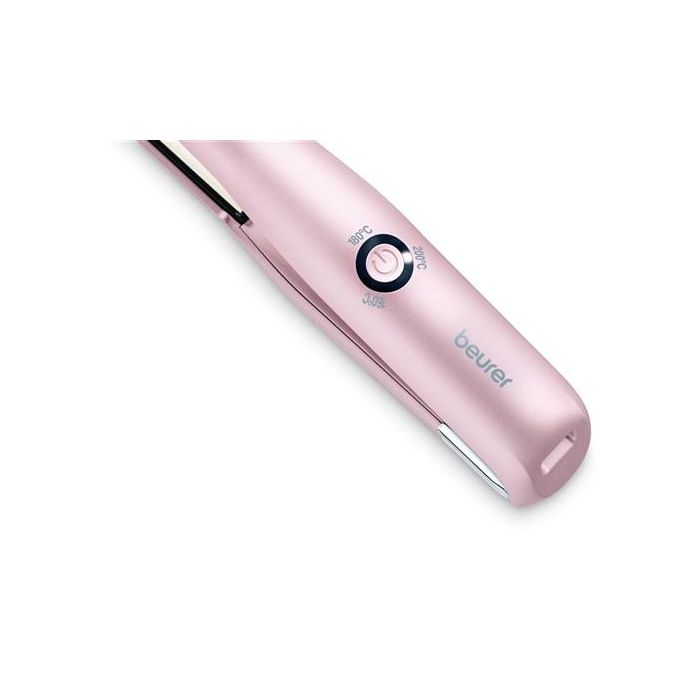 Beurer HS-20 Plancha para Cabello Sin Cable, Portátil con Batería y Tapa Protectora 1 Beurer HS-20 Plancha para Cabello Sin Cable, Portátil con Batería y Tapa Protectora 1