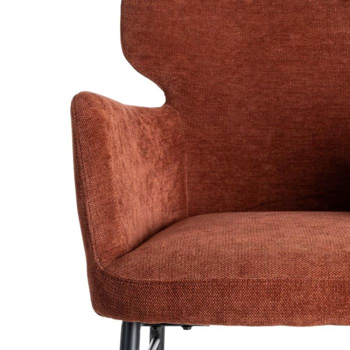 Silla Burdeos Tejido-Metal Salón 59,50 X 62,50 X 86 cm