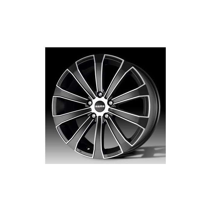 Llanta Momo Europe 7,0x16 Et30 5x120 Negro Mate Pulido 72,6 Via MOMWEUB70630272 Llanta Momo Europe 7,0x16 Et30 5x120 Negro Mate Pulido 72,6 Via MOMWEUB70630272