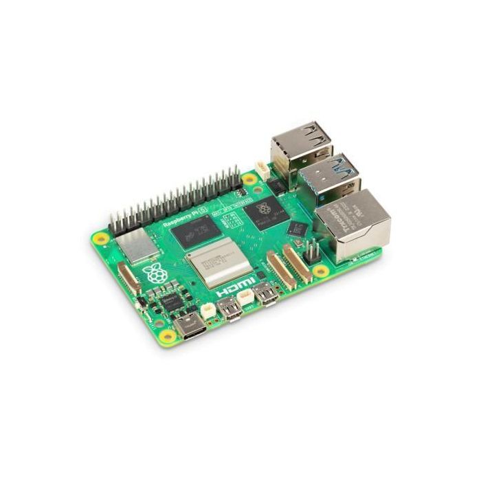 Raspberry Pi 5 4GB RAM Procesador Quad-Core 2.4GHz 64-bit Cortex-A76 Doble HDMI 4K Dual Band WiFi Bluetooth 5.0 PCIe 2.0