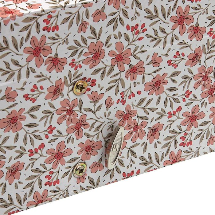 Jowero Roses con Espejo y Bailarina Versa - 12x10x18 cm, Madera MDF (2 Unidades) 1 Jowero Roses con Espejo y Bailarina Versa - 12x10x18 cm, Madera MDF (2 Unidades) 1