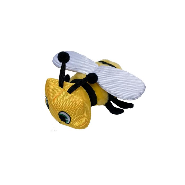 Hunter Juguete para Perros Flingerz Funki Honeybee con Lanzador Incluido, Resistente Nylon Balístico, Chirriador y Recogida sin Mancharse. 0 Hunter Juguete para Perros Flingerz Funki Honeybee con Lanzador Incluido, Resistente Nylon Balístico, Chirriador y Recogida sin Mancharse. 0