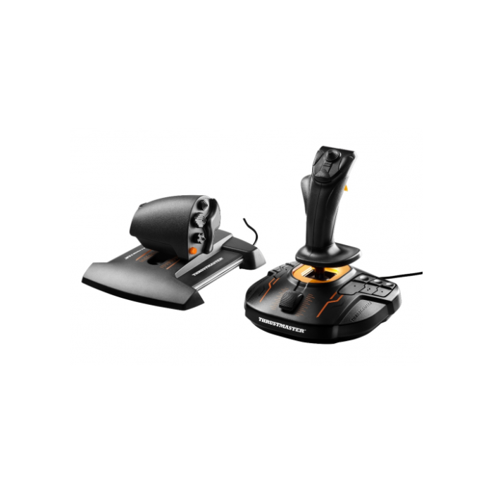 Thrustmaster T-16000M FCS Hotas Joystick para PC y MAC, Negro/Naranja, 2960778 - Palanca de mando con tecnología H.E.A.R.T, 30 botones, 9 ejes 5 Thrustmaster T-16000M FCS Hotas Joystick para PC y MAC, Negro/Naranja, 2960778 - Palanca de mando con tecnología H.E.A.R.T, 30 botones, 9 ejes 5