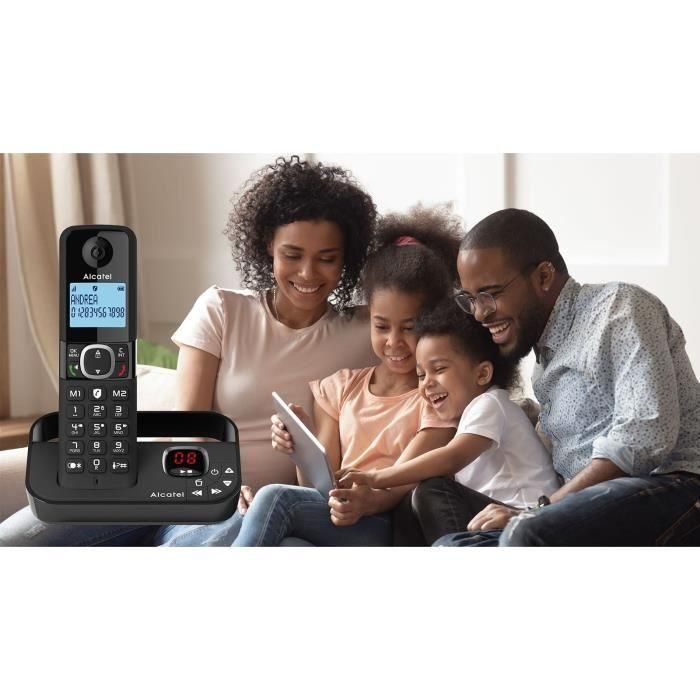 Teléfono fijo inalámbrico - ALCATEL - F860 voice trio negro - Bloqueo de llamadas no deseadas 3 Teléfono fijo inalámbrico - ALCATEL - F860 voice trio negro - Bloqueo de llamadas no deseadas 3