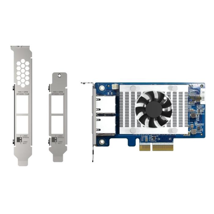 QNAP QXG-10G2T-X710 Adaptador de Red PCIe 3.0 x4 10G 1