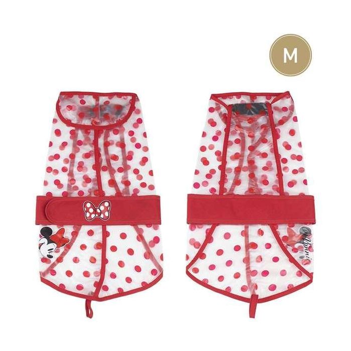 Impermeable ajustable para perro m minnie talla m