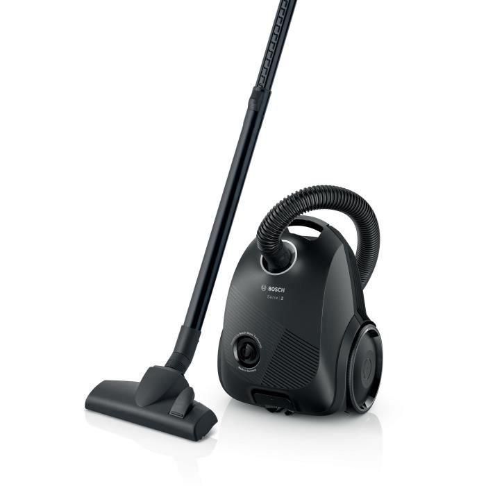 BOSCH GL20S Negro - Aspirador con bolsa - 600 W - Nivel sonoro 80 dB