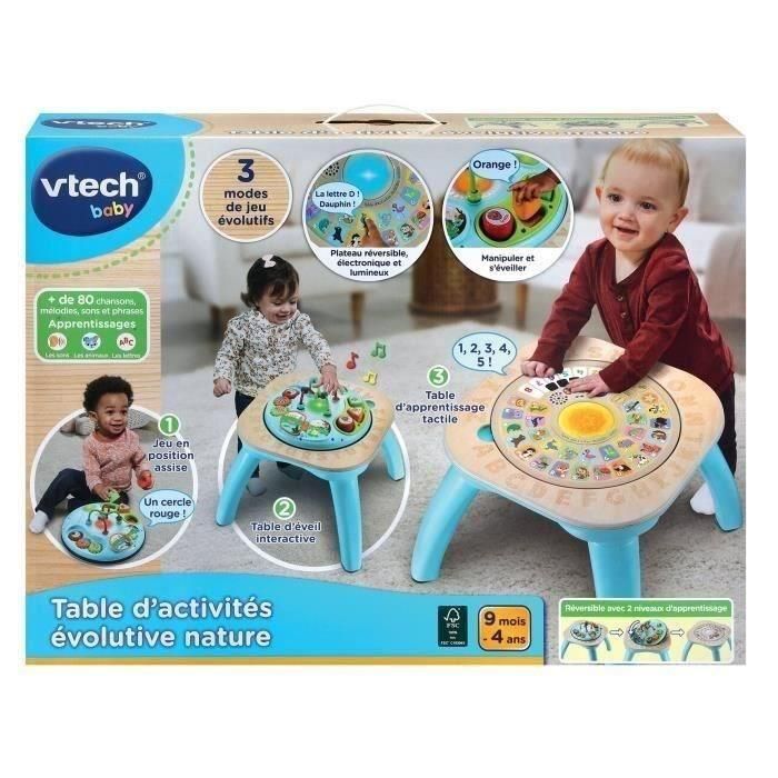 Mesa de Actividades Evolutiva Vtech Nature (Juguete de Madera Certificado Fsc) 1 Mesa de Actividades Evolutiva Vtech Nature (Juguete de Madera Certificado Fsc) 1
