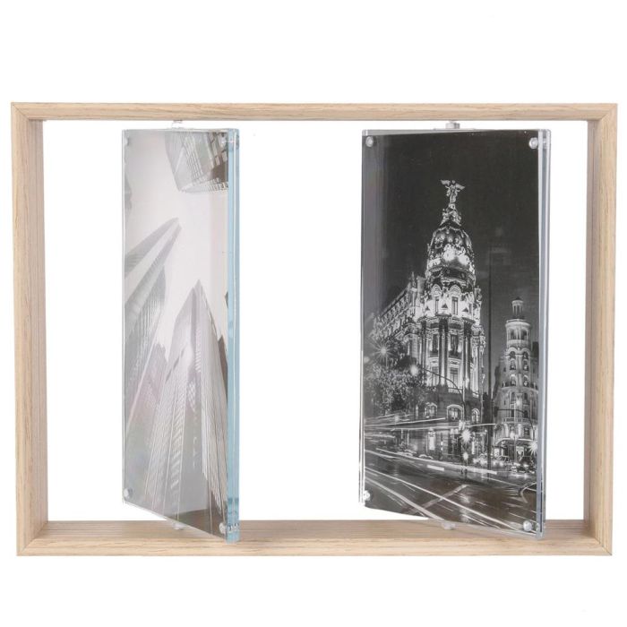 Home Deco Factory Marco Fotos Giratorio para 4 Fotos 10x15 cm 2