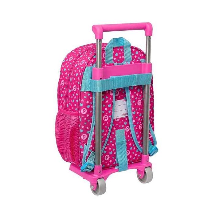 Mochila Escolar con Ruedas Pinypon Azul Rosa 26 x 34 x 11 cm 2 Mochila Escolar con Ruedas Pinypon Azul Rosa 26 x 34 x 11 cm 2