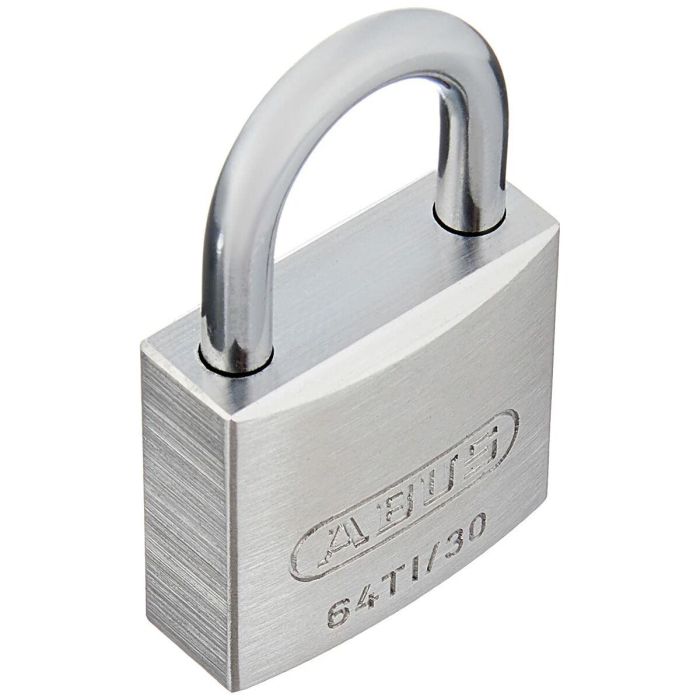 Abus Candado 64TI/30 Titalium Cuerpo de Aluminio Llave Paracéntrica Riesgo de Robo Medio 3