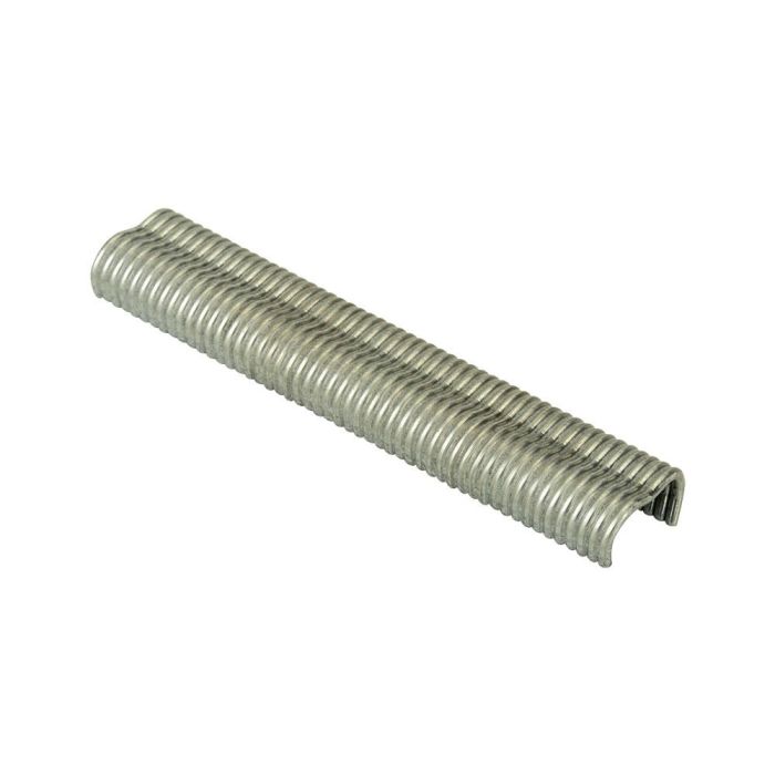 Salki Grapa Omega 20 Metálica 111220 para Grapado y Anillado de Cercas, Galvanizado, Blíster 1000 Unid.