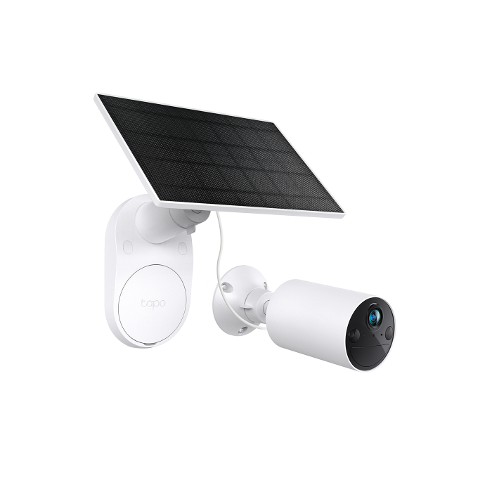 Tp - link Tapo TC82 Cámara de Seguridad Wi-Fi con Panel Solar, Vídeo 2K 3MP, Visión Nocturna a Todo Color, Detección IA, IP65 2