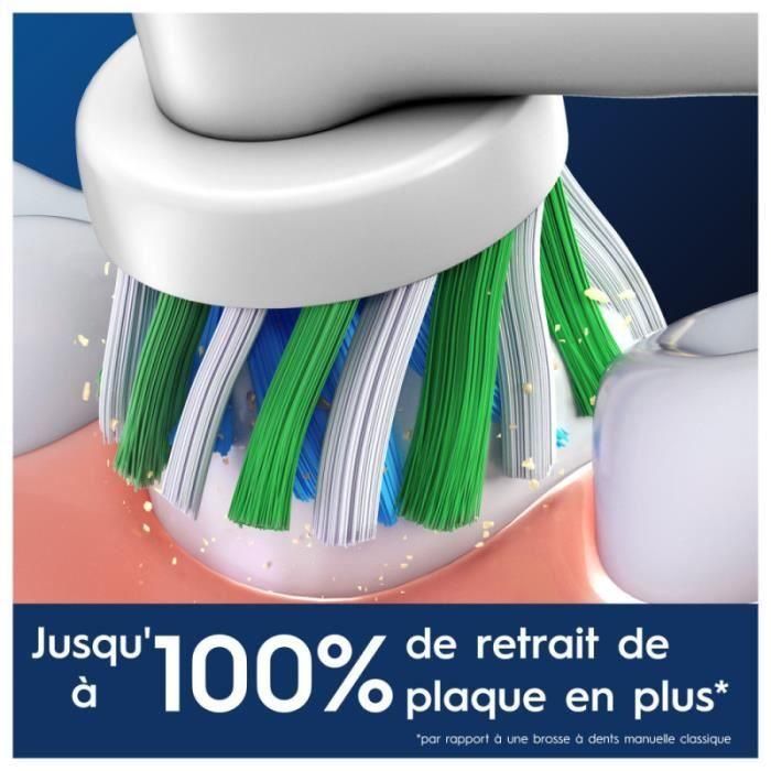 Cabezales de cepillo de dientes Oral-B Pro Cross Action, pack de 3 unidades 1 Cabezales de cepillo de dientes Oral-B Pro Cross Action, pack de 3 unidades 1