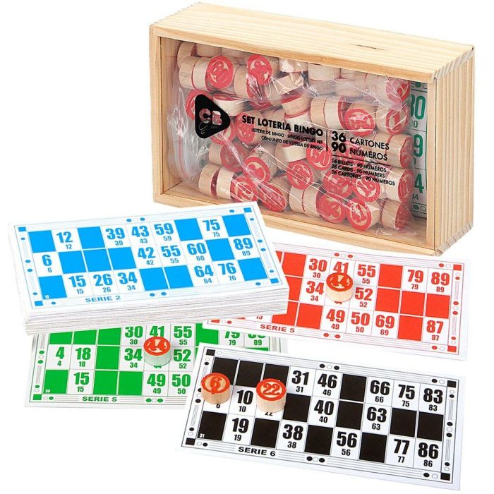 Bingo Colorbaby Madera Papel Plástico (24 Unidades) 1 Bingo Colorbaby Madera Papel Plástico (24 Unidades) 1