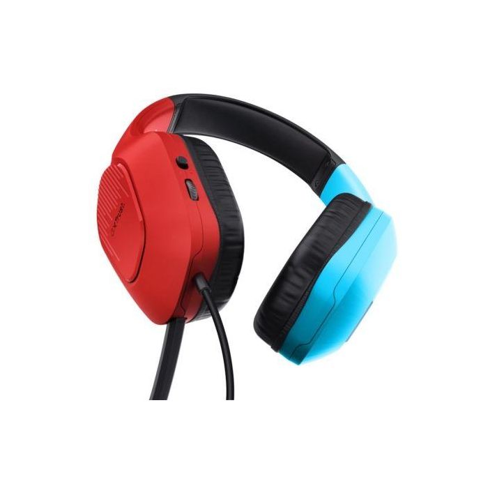 Trust Gaming Auriculares Gaming GXT 416S Zirox con Micrófono Jack 3.5mm Azul/Rojo para PS4/PS5/Xbox/Switch/PC 2