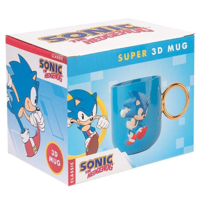 Taza 3D Sonic The Hedgehog 350ml 1