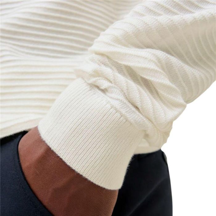 Sudadera sin Capucha Hombre Jack & Jones Jjotto Knit Crew Neck Blanco M 1