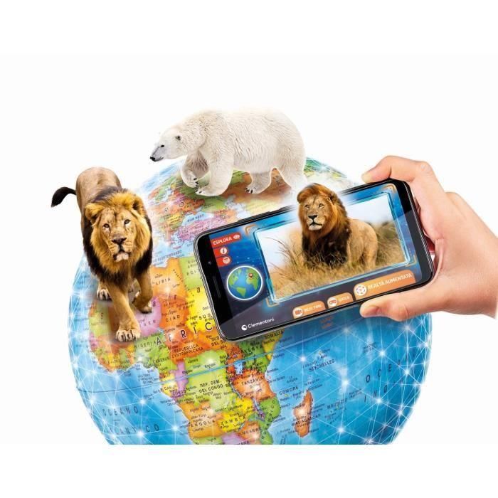 CLEMENTONI - Exploraglobe - Viajes en tiempo real - 3 modos de juego y 28 actividades - Bolígrafo Bluetooth 2 CLEMENTONI - Exploraglobe - Viajes en tiempo real - 3 modos de juego y 28 actividades - Bolígrafo Bluetooth 2