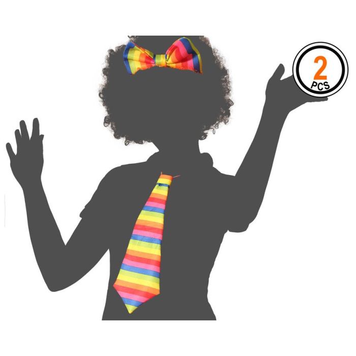 Set de Payaso con Nariz, Gafas, Pajarita y Sombrero para Fiestas y Carnaval 1 Set de Payaso con Nariz, Gafas, Pajarita y Sombrero para Fiestas y Carnaval 1
