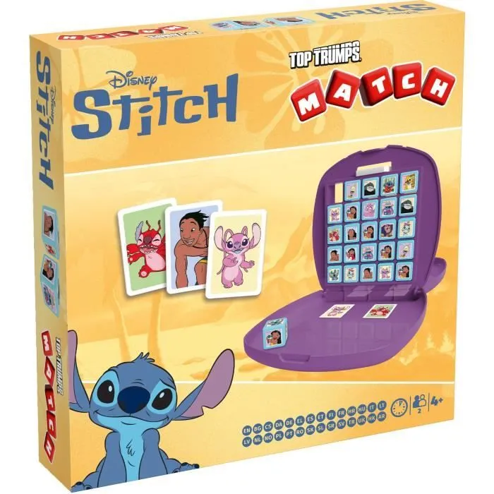Winning Moves Match - Juego de Mesa - JUEGOS DE MOVIMIENTOS GANADORES - Stitch 2025 - WIN5036905060448 1 Winning Moves Match - Juego de Mesa - JUEGOS DE MOVIMIENTOS GANADORES - Stitch 2025 - WIN5036905060448 1