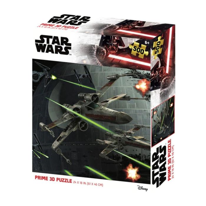 Prime 3d Puzle Lenticular 3D Star Wars Batalla 500 Piezas 0 Prime 3d Puzle Lenticular 3D Star Wars Batalla 500 Piezas 0