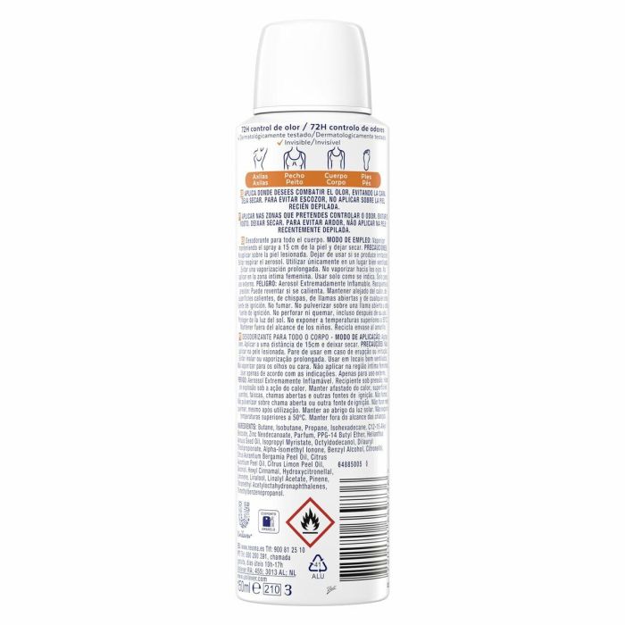 Rexona Desodorante Vapo Fresh Citrus Unisex 150ml Protección 72h Todo el Cuerpo 2 Rexona Desodorante Vapo Fresh Citrus Unisex 150ml Protección 72h Todo el Cuerpo 2