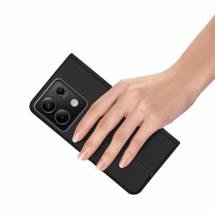 Dux Ducis Skin Pro Case With Flap And Card Slot - Xiaomi Redmi Note 13 5G - Black 5 Dux Ducis Skin Pro Case With Flap And Card Slot - Xiaomi Redmi Note 13 5G - Black 5