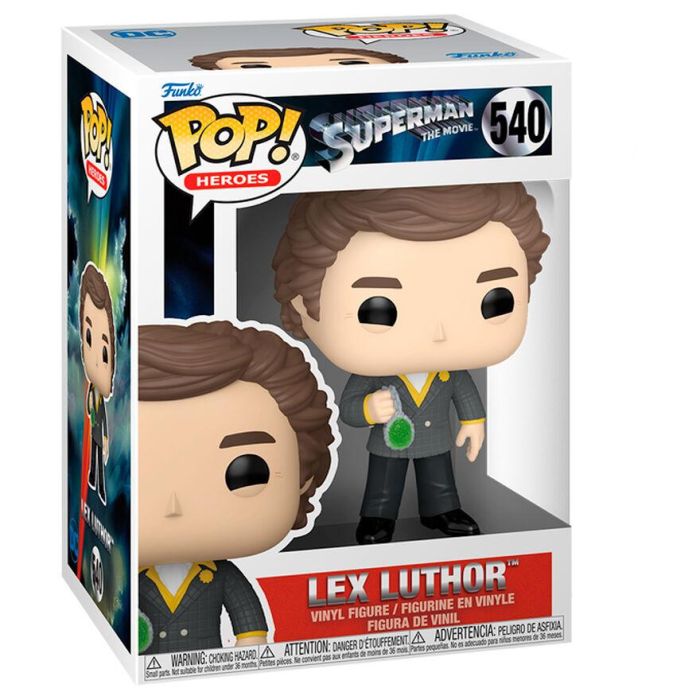 Funko Pop Superman 1978 Lex Luthor - Figura de Vinilo de 9 cm con Caja Original 1 Funko Pop Superman 1978 Lex Luthor - Figura de Vinilo de 9 cm con Caja Original 1