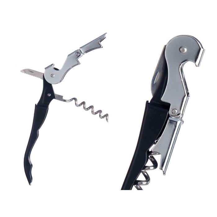 Abridor metálico negro Kinvara - Acero inoxidable, 12x1.3x2.5 cm (12 Unidades) 1 Abridor metálico negro Kinvara - Acero inoxidable, 12x1.3x2.5 cm (12 Unidades) 1
