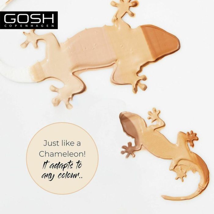 Gosh #001 Prebase de Maquillaje CHAMELEON Anti-arrugas para Todo Tipo de Pieles | Hidratante y Adaptable al Tono 30 ml