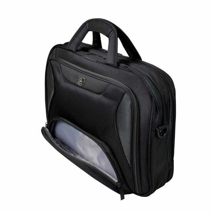 Maletín para Portátil Port Designs MANHATTAN Negro 15,6'' 3,5 x 3,5 x 13,5 cm 10 Maletín para Portátil Port Designs MANHATTAN Negro 15,6'' 3,5 x 3,5 x 13,5 cm 10