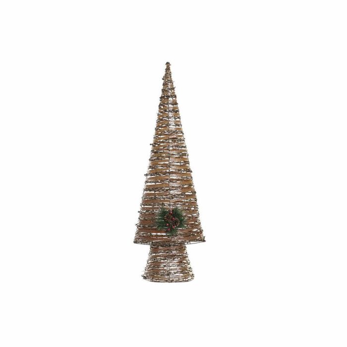 Arbol Navidad Alpina DKD Home Decor Natural Cobrizo 18 x 100 x 32 cm