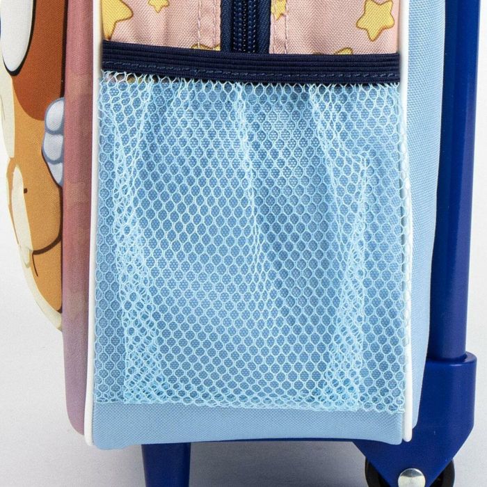 Cerdá Mochila Escolar Infantil Trolley 3D Bluey con Ruedas 25 x 31 x 10 cm para Niños +3 Años 3 Cerdá Mochila Escolar Infantil Trolley 3D Bluey con Ruedas 25 x 31 x 10 cm para Niños +3 Años 3