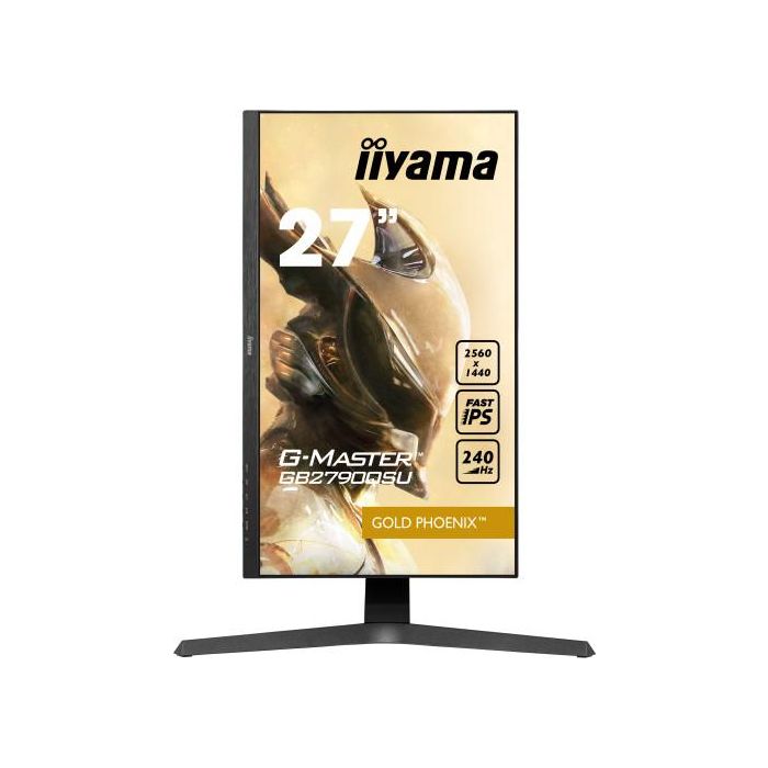 MONITOR IIYAMA 27" GAMING, WQHD, IPS, 2560 x 1440, 240Hz, 1MS, HDMI, DISPLAYPORT, ALT, REG ALT, PIVOTANTE 2