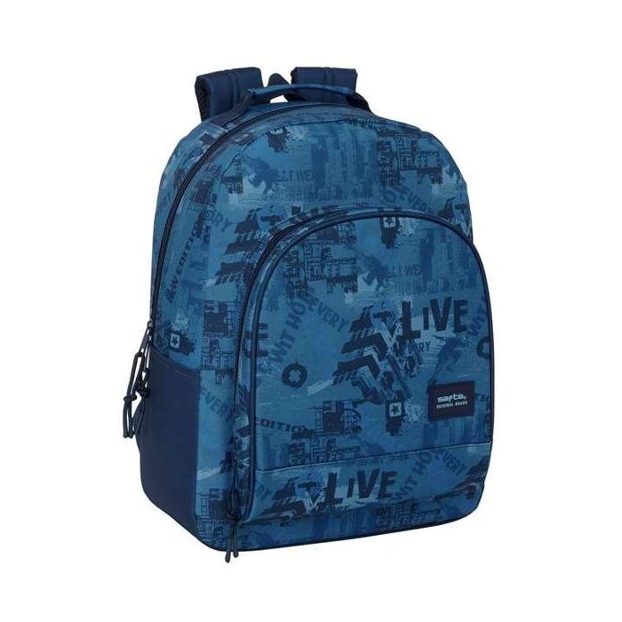 Safta Mochila "New Edition" adapt.carro 32x42x15 cm