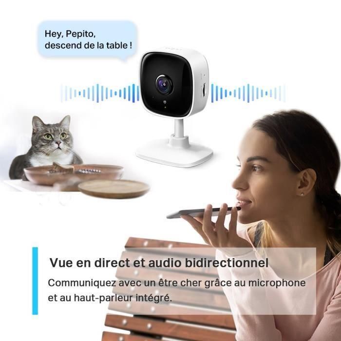 Cámara de Videovigilancia TP-Link Tapo C100/ Visión Nocturna/ Control desde APP 3