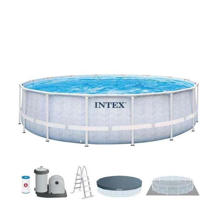 Piscina Desmontable Intex 488 x 122 x 488 cm Piscina Desmontable Intex 488 x 122 x 488 cm