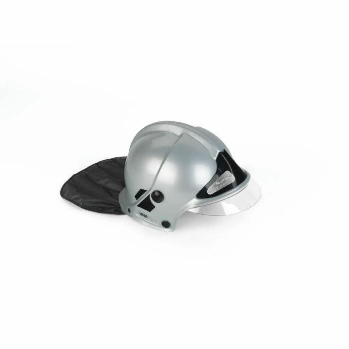 Casco de bombero Klein Infantil Plateado Juguete Plástico 2 Casco de bombero Klein Infantil Plateado Juguete Plástico 2