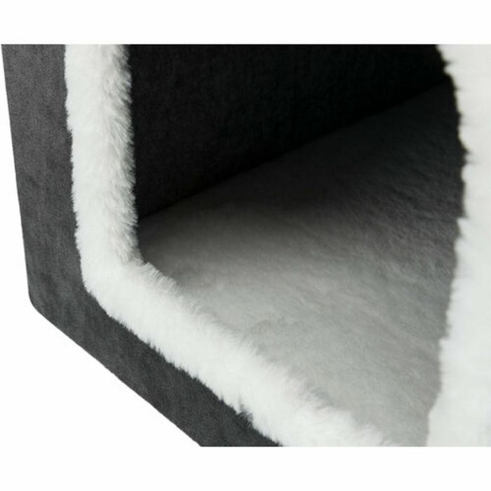 Caseta Trixie Livia Blanco Gris oscuro 38 × 41 × 44 cm 21 Caseta Trixie Livia Blanco Gris oscuro 38 × 41 × 44 cm 21