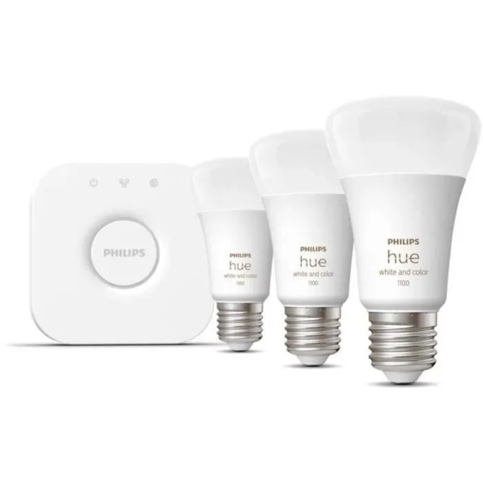 Philips Hue PHI8719514291515 Bombilla E27 75W Blanca y de Color, Bluetooth, Compatible con Alexa, Google Assistant y Apple HomeKit 1
