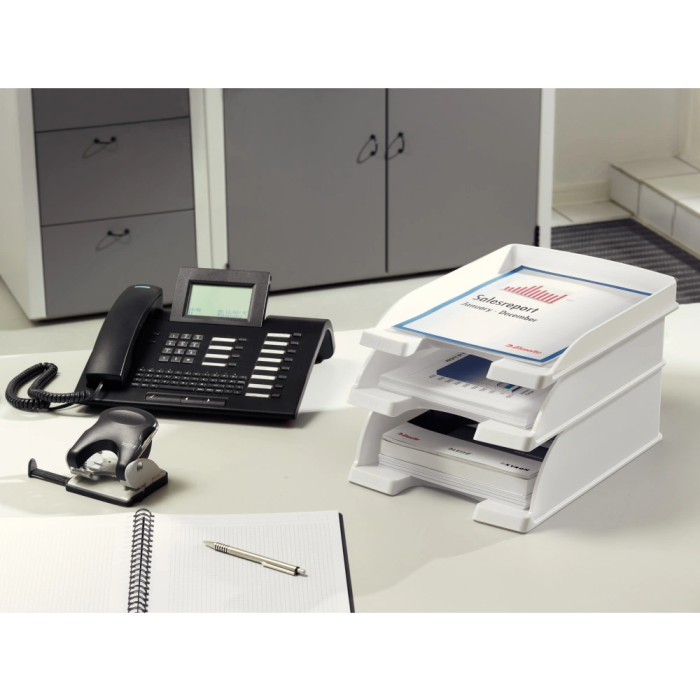 Leitz Bandeja Portadocumentos Jumbo Plus Transparente Plástico 3