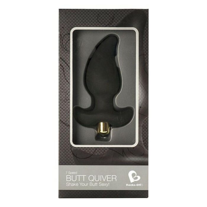 Plug Anal Rocks-Off 7BTQBLK Negro 1