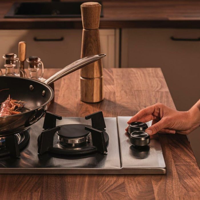 Placa de Gas Cecotec Bolero Squad G 2200S Inox 5250 W 29 x 50 cm 5 Placa de Gas Cecotec Bolero Squad G 2200S Inox 5250 W 29 x 50 cm 5