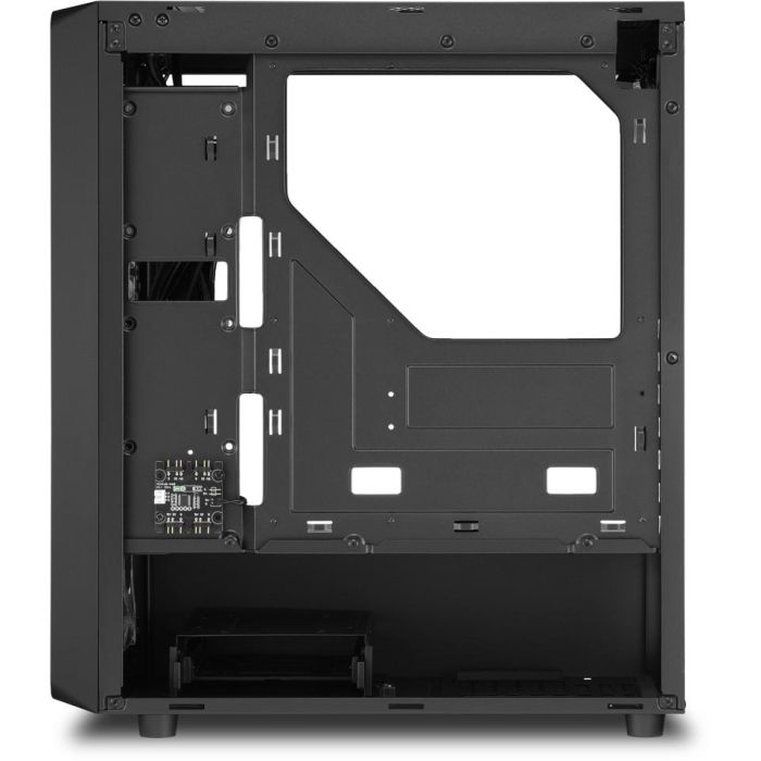 Sharkoon TK4 RGB Midi Tower PC, Panel de Vidrio Templado, Iluminación RGB, ATX/Micro ATX/Mini-ITX, Negro 5